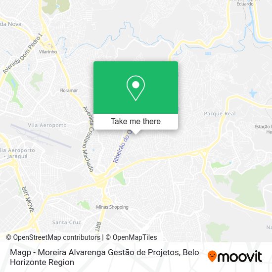 Magp - Moreira Alvarenga Gestão de Projetos map