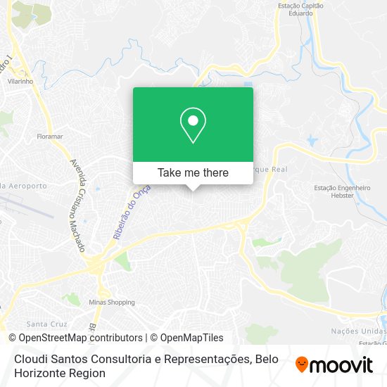 Cloudi Santos Consultoria e Representações map