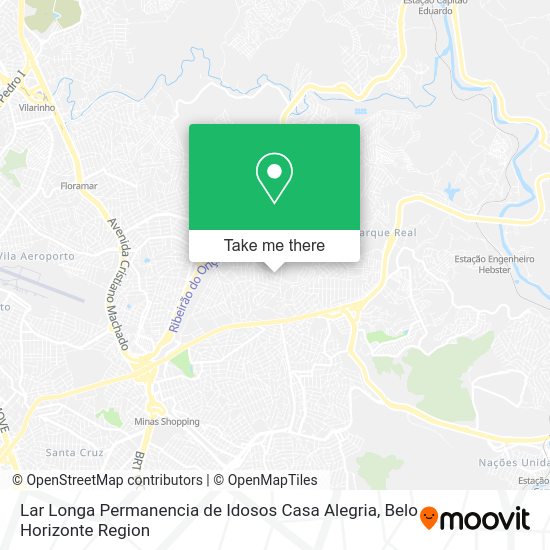 Lar Longa Permanencia de Idosos Casa Alegria map