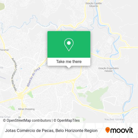 Jotas Comércio de Pecas map