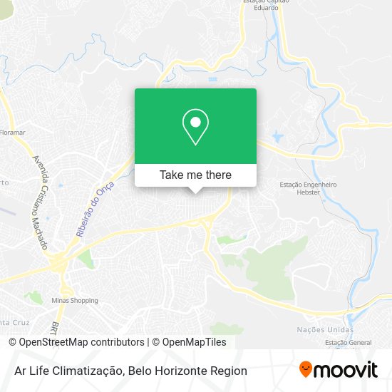 Ar Life Climatização map