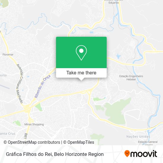 Gráfica Filhos do Rei map