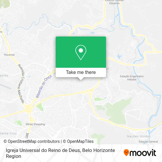 Igreja Universal do Reino de Deus map