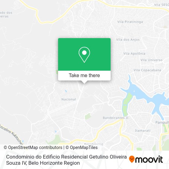 Condomínio do Edificio Residencial Getulino Oliveira Souza IV map