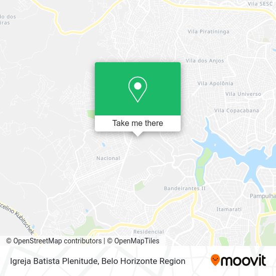 Igreja Batista Plenitude map