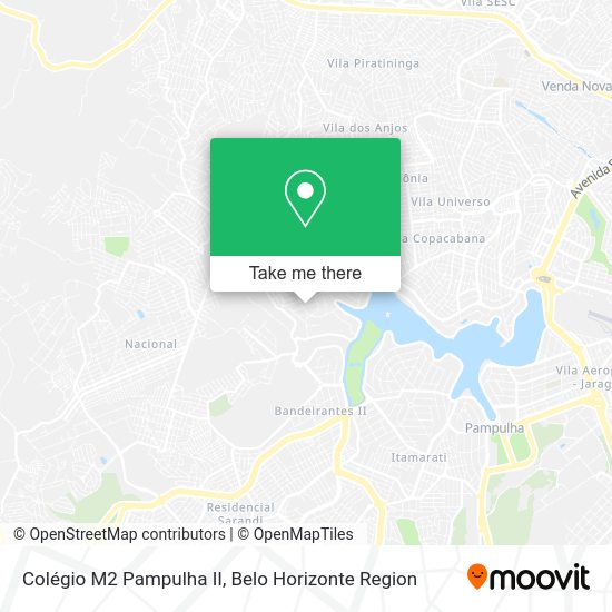 Colégio M2 Pampulha II map