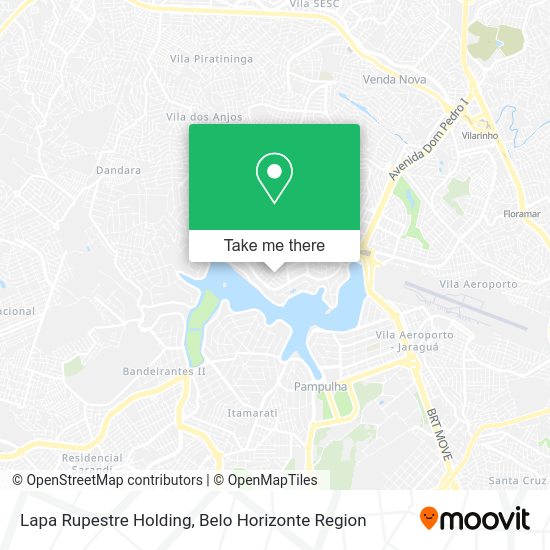 Lapa Rupestre Holding map