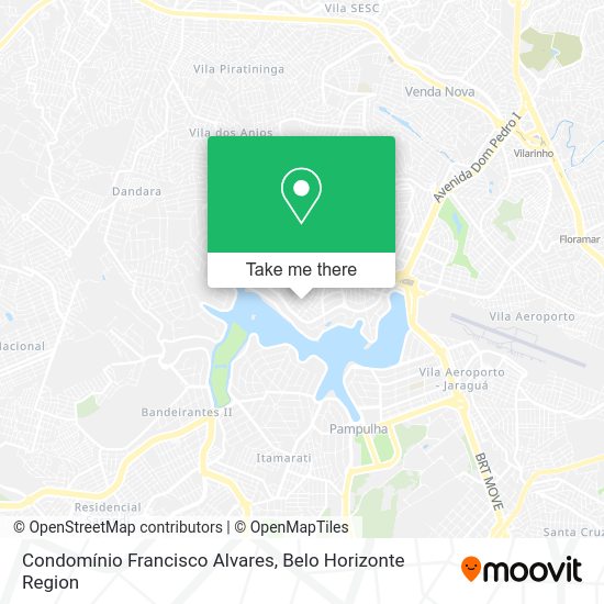 Condomínio Francisco Alvares map
