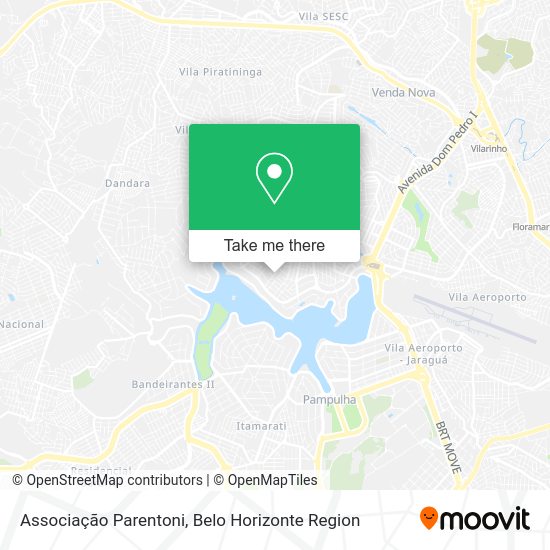Associação Parentoni map