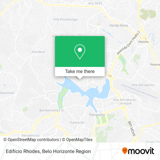 Edifício Rhodes map