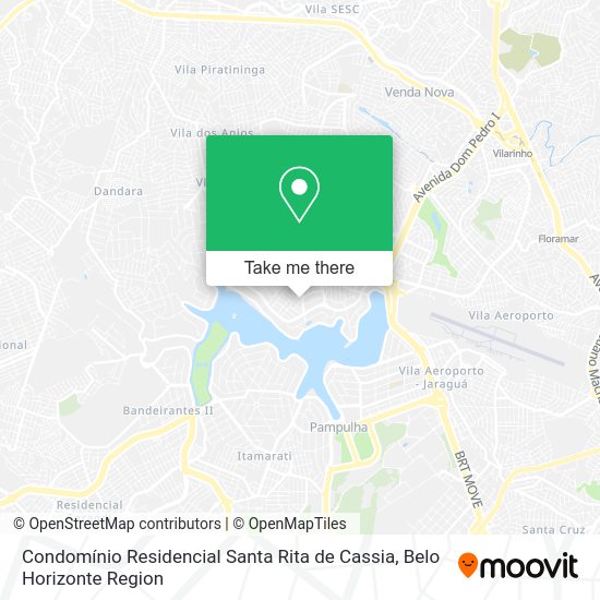 Condomínio Residencial Santa Rita de Cassia map
