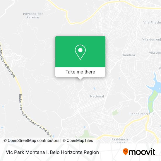 Vic Park Montana I map