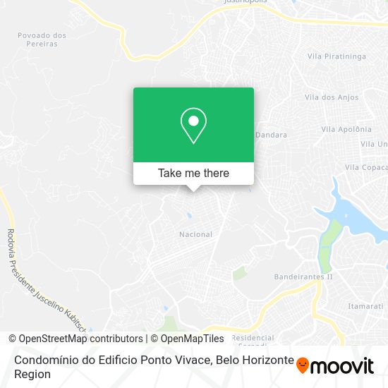 Condomínio do Edificio Ponto Vivace map