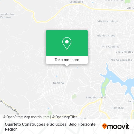 Quarteto Construções e Solucoes map