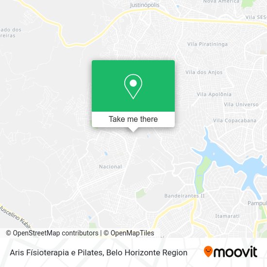 Aris Físioterapia e Pilates map