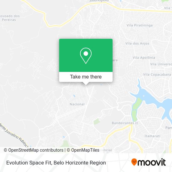 Evolution Space Fit map