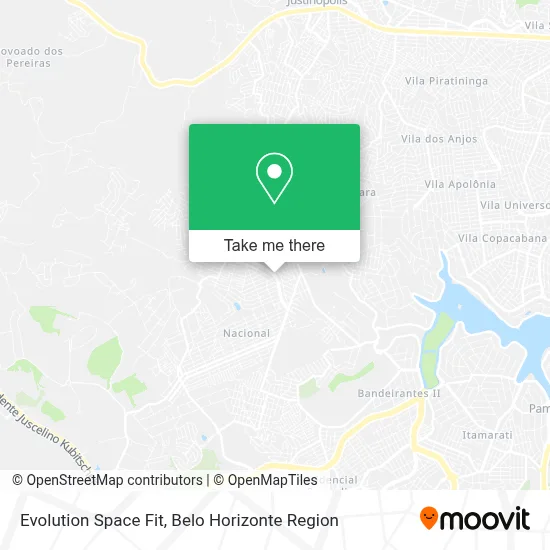 Evolution Space Fit map