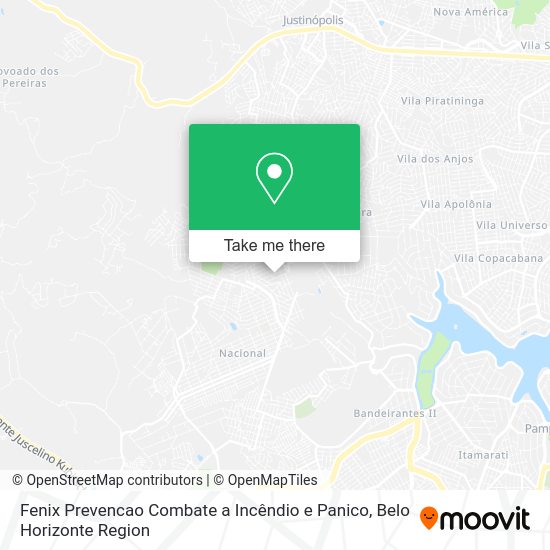 Fenix Prevencao Combate a Incêndio e Panico map