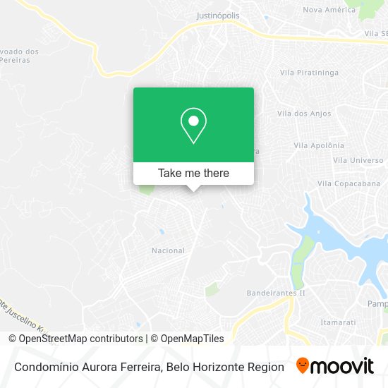 Condomínio Aurora Ferreira map