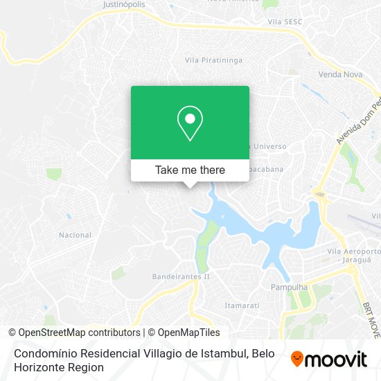 Condomínio Residencial Villagio de Istambul map