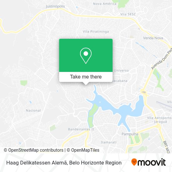 Haag Delikatessen Alemã map