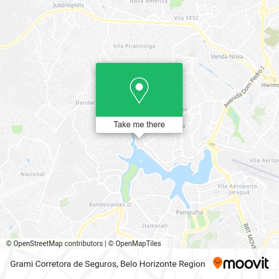 Grami Corretora de Seguros map