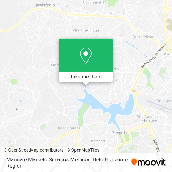 Marina e Marcelo Serviços Medicos map