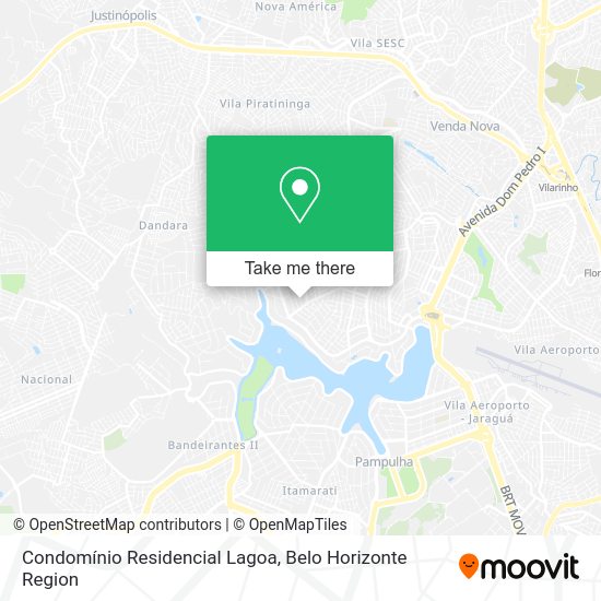 Condomínio Residencial Lagoa map