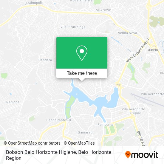 Bobson Belo Horizonte Higiene map