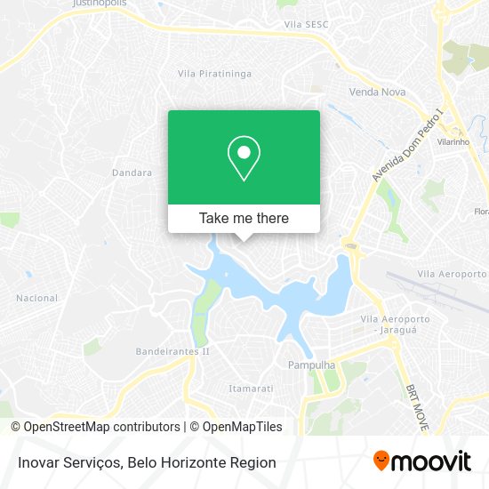 Inovar Serviços map