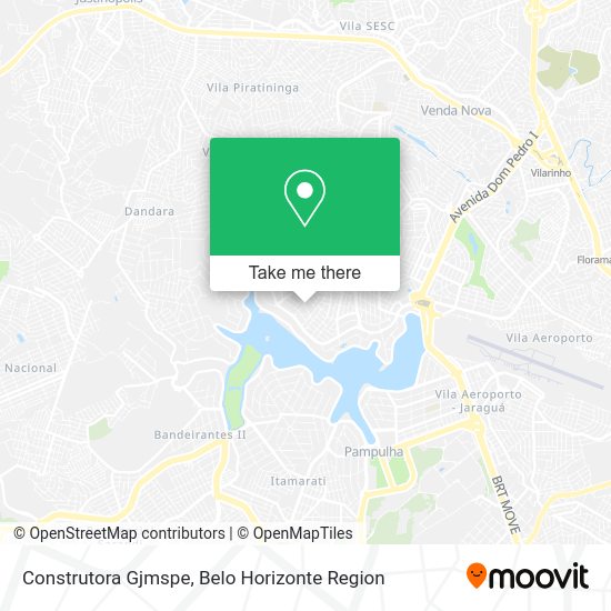Construtora Gjmspe map