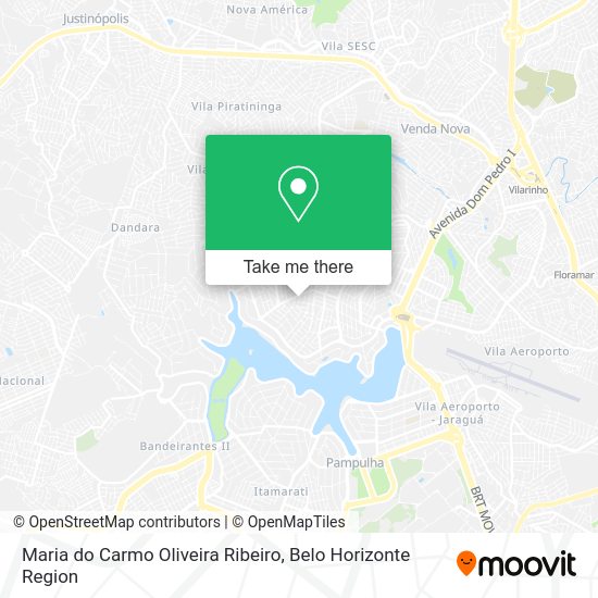 Maria do Carmo Oliveira Ribeiro map