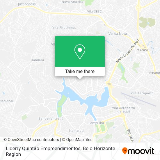 Liderry Quintão Empreendimentos map