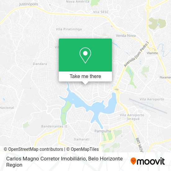 Carlos Magno Corretor Imobiliário map
