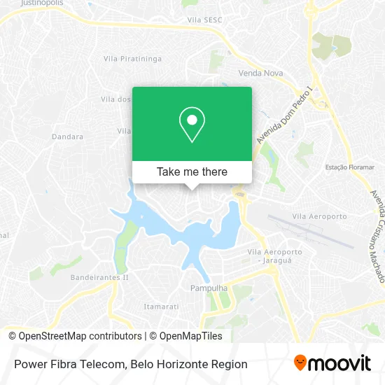 Power Fibra Telecom map