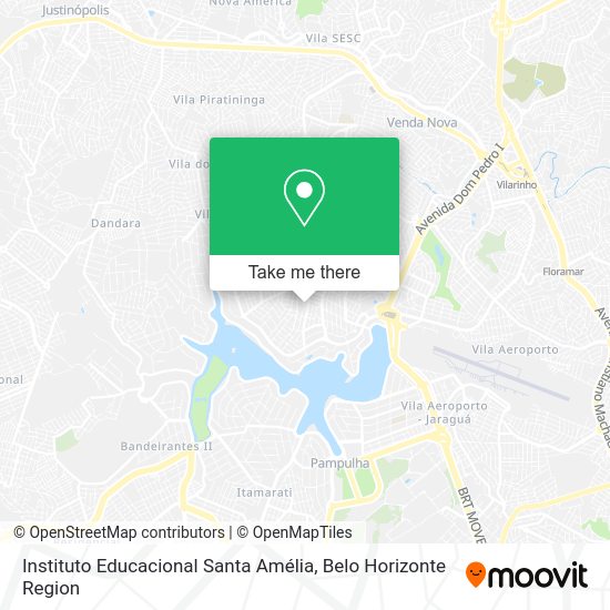 Instituto Educacional Santa Amélia map