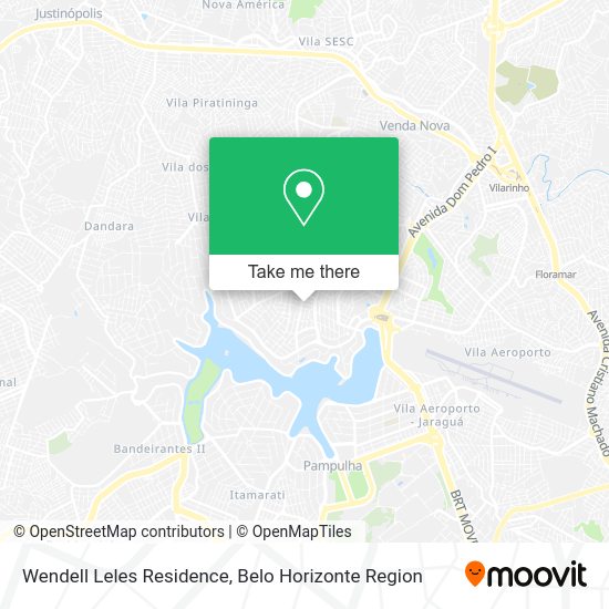 Wendell Leles Residence map