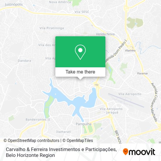 Carvalho & Ferreira Investimentos e Participações map