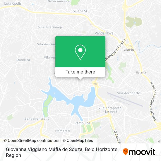 Giovanna Viggiano Máfia de Souza map