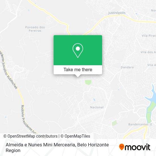 Almeida e Nunes Mini Mercearia map