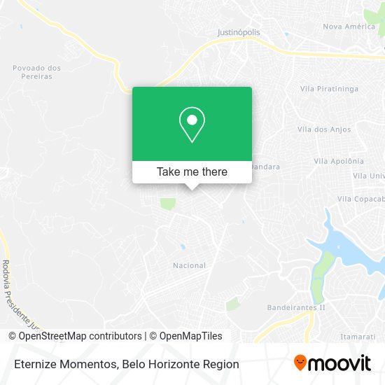 Eternize Momentos map