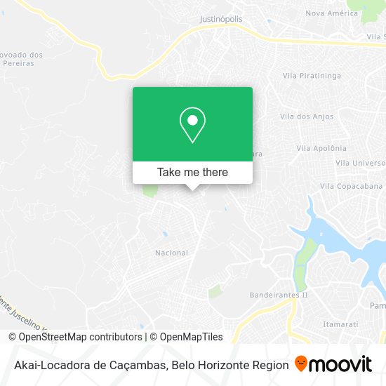 Akai-Locadora de Caçambas map