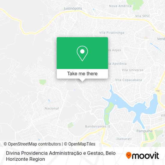 Divina Providencia Administração e Gestao map