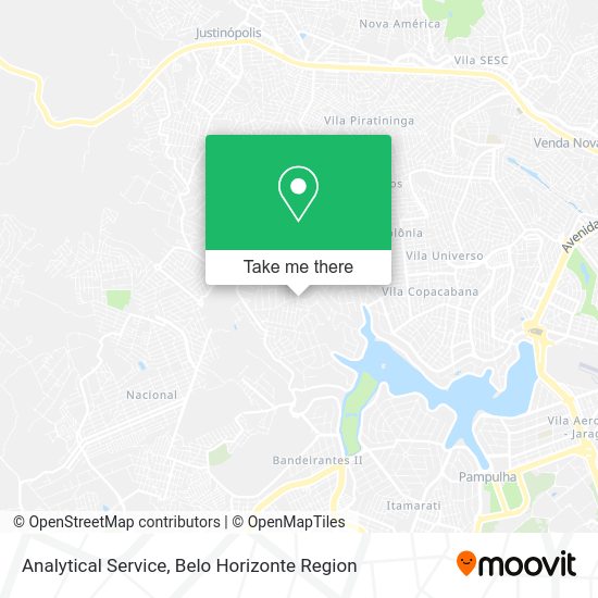 Analytical Service map
