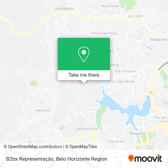 B2bx Representação map