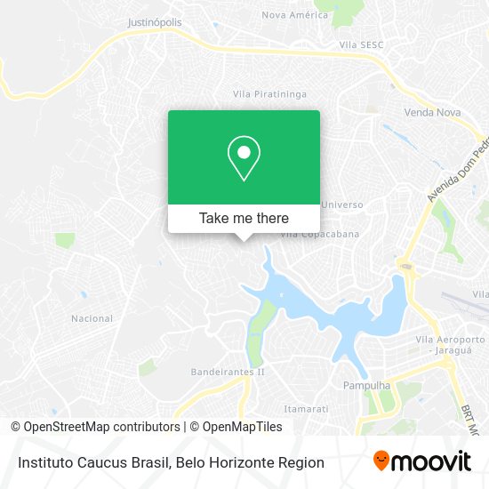 Instituto Caucus Brasil map