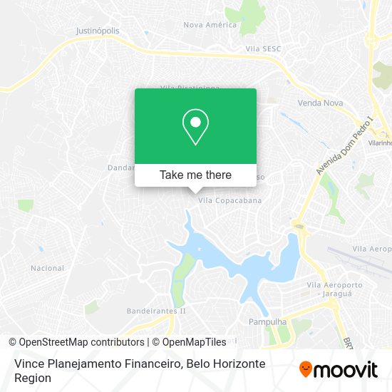 Vince Planejamento Financeiro map
