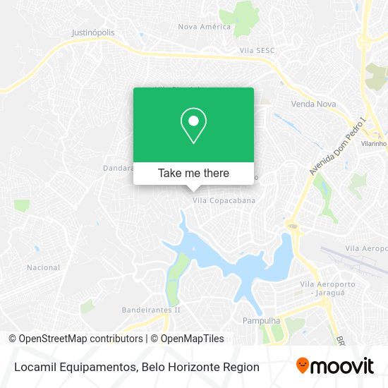 Locamil Equipamentos map