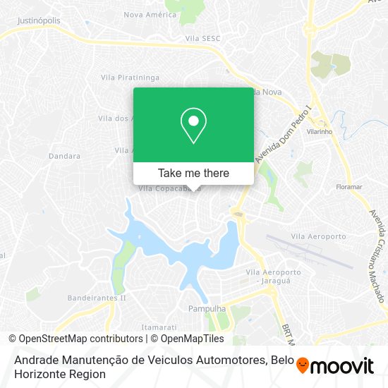 Andrade Manutenção de Veiculos Automotores map