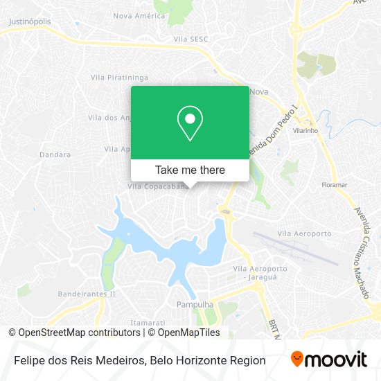 Felipe dos Reis Medeiros map